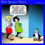 Online dating cartoon