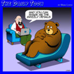 Bear cartoon