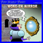 Magic mirror cartoon