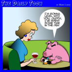 Pigs cartoon