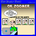 Employee of the month ncartoon