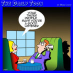 Stickybeak cartoon