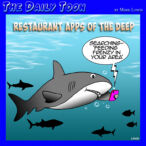 Feeding frenzy cartoon