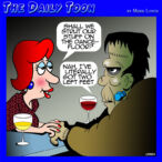 Frankenstein cartoon