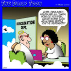 Reincarnated cartoon