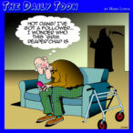 Grim Reaper cartoon