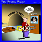 Tunnel of love cartoon