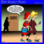 Divorce cartoon