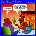 Satan cartoon