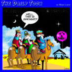 Baby Jesus cartoon