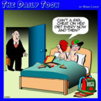 Pizza delivery guy cartoon