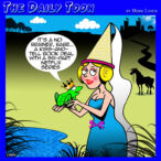 Frog prince cartoon