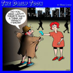 Exhibitionist cartoon
