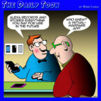 Marriage app cartoon