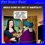 Leonardo da Vinci cartoon