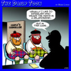 Scottish kilts cartoon