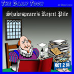 Shakespeare cartoon