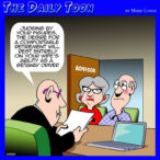 Retirement cartoon