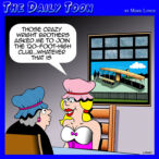 First flight cartoon