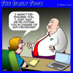 Gut decisions cartoon