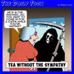 Angel of death cartoon