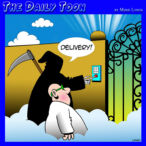 Amazon delivered cartoon