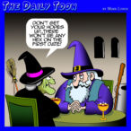Wizard cartoon