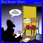 Crab life cartoon