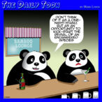 Endangered species cartoon