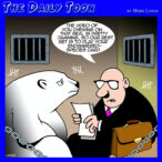 Polar opposites cartoon