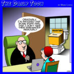 Suggestion box cartoon