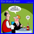 Bad wine cartoon