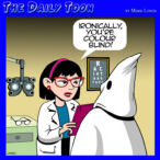 Color blind cartoon