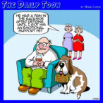 Retirees cartoon