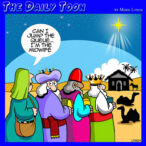 Nativity scene cartoon
