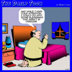 Praying cartoon
