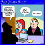 Literal cartoon