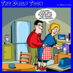 Smart appliances cartoon