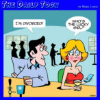 Divorced cartoon