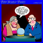 Fortune teller cartoon