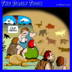 Menu cartoon