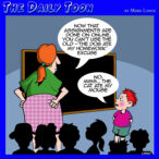 Teacher cartoon