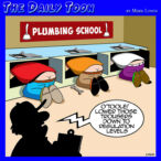 Plumbers crack cartoon