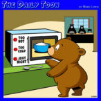 Three bears cartoon