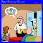 Food allergies cartoon