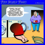 Artificial intelligence cartoon