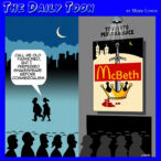 Shakespeare cartoon