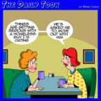 Serious relationship cartoon