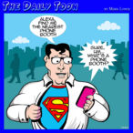 Phone booth cartoon