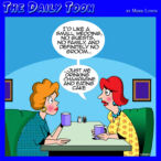 Wedding cake cartoon